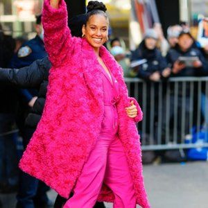 Alicia Keys x Athleta Pink Jumpsuit Size 4